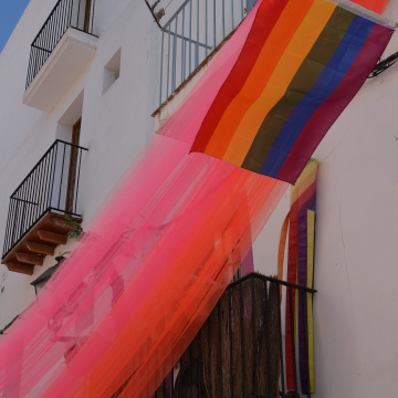 Leinwand "Rainbow und Vielfalt" 20*30