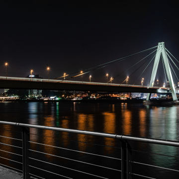 Magnetsticker "Köln Brücke bei Nacht"