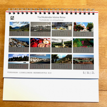 Kalender "Tischkalender Reisen"