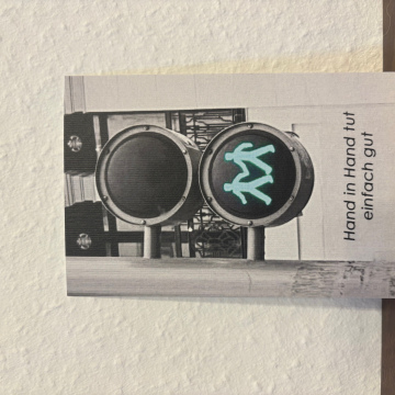 Postkarte "Hand in Hand"